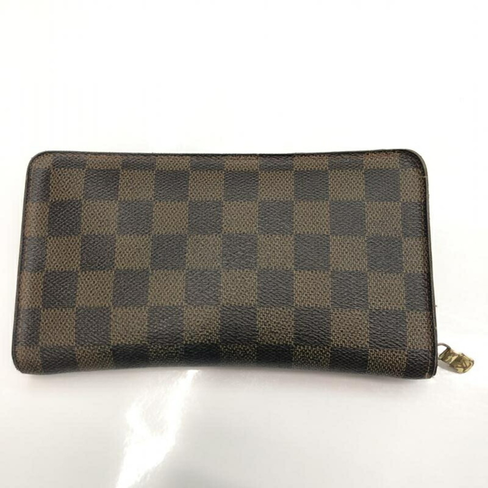 Louis Vuitton Brown and Black Checkered Wallet - Picture 2 of 10
